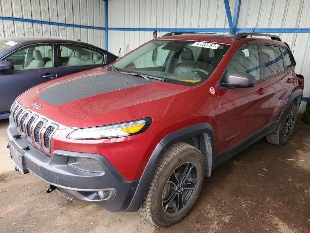 JEEP CHEROKEE T 2014 with VIN 1C4PJMBSXEW187477 - Photo from auction