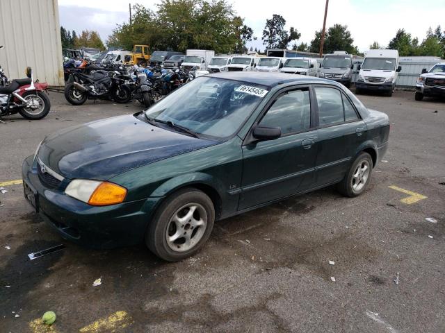 MAZDA PROTEGE DX 1999 with VIN JM1BJ2220X0145498 - Photo from auction