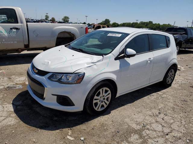 CHEVROLET SONIC 2017 with VIN 1G1JG6SH7H4128061 - Photo from auction