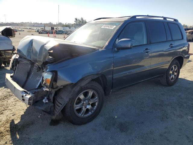 TOYOTA HIGHLANDER 2005 with VIN JTEGD21A750117390 - Photo from auction