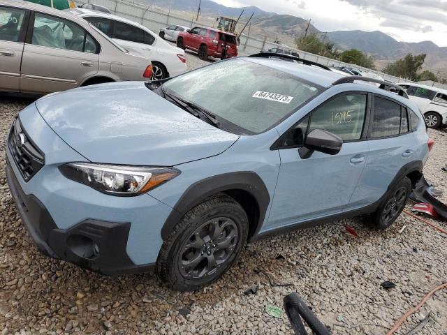 SUBARU CROSSTREK 2023 with VIN JF2GTHRC0PH211861 - Photo from auction