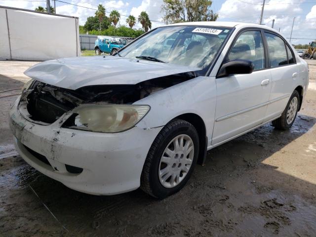 HONDA CIVIC LX 2004 with VIN 2HGES16514H519683 - Photo from auction