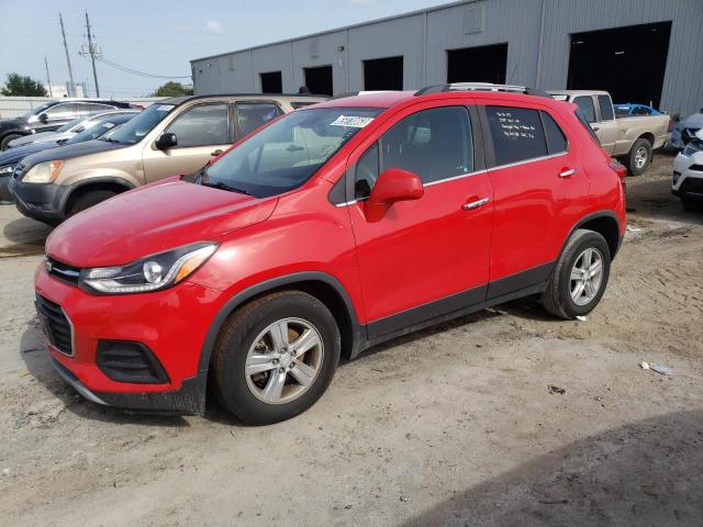 CHEVROLET TRAX 1LT 2018 with VIN 3GNCJLSBXJL183185 - Photo from auction