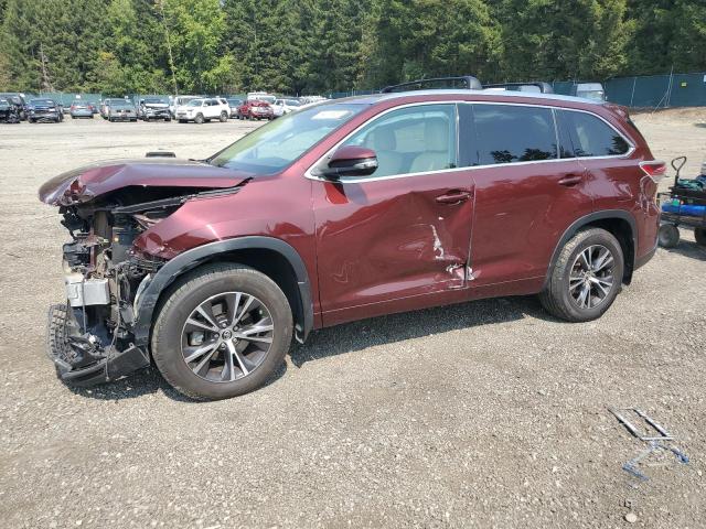 TOYOTA HIGHLANDER 2016 with VIN 5TDJKRFH8GS231638 - Photo from auction
