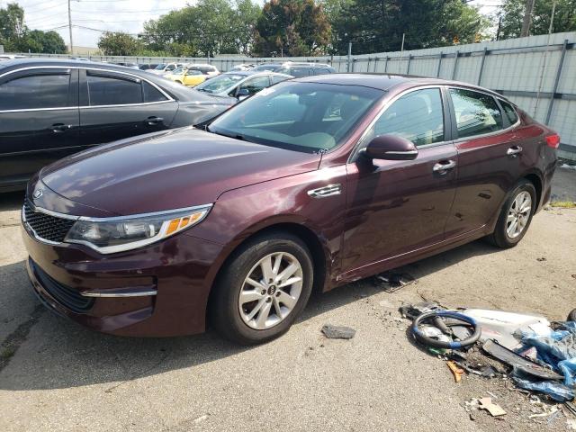 KIA OPTIMA LX 2016 with VIN 5XXGT4L39GG035230 - Photo from auction