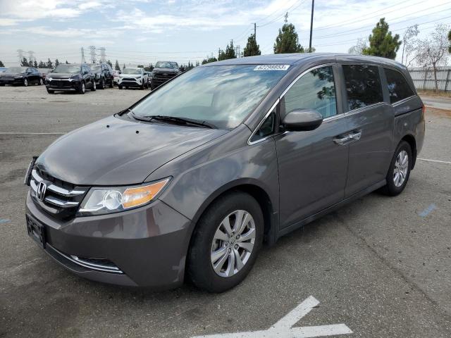 HONDA ODYSSEY EX 2015 with VIN 5FNRL5H60FB065204 - Photo from auction