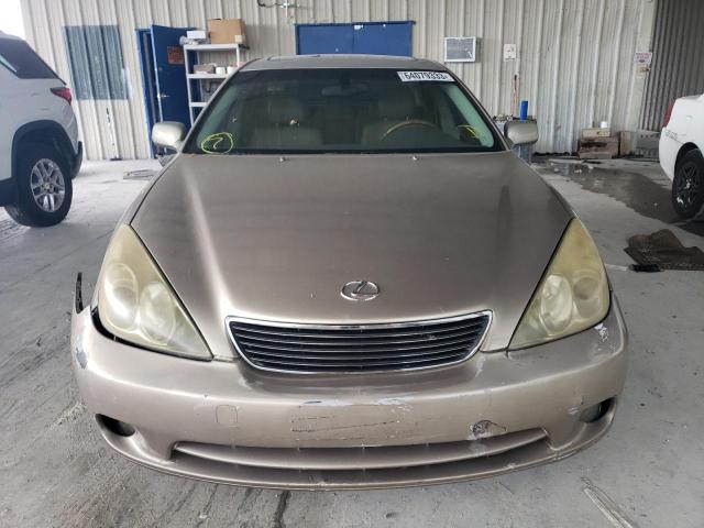 Photo 5 from auction – 2005 LEXUS ES 330 with VIN JTHBA30G755130449