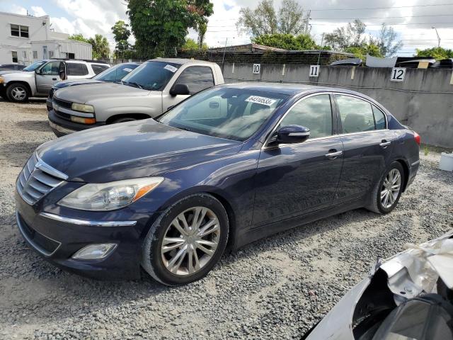 HYUNDAI GENESIS 3. 2012 with VIN KMHGC4DD4CU171191 - Photo from auction