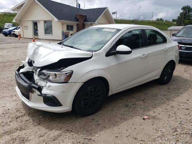CHEVROLET SONIC LT 2017 with VIN 1G1JD5SH6H4133044 - Photo from auction
