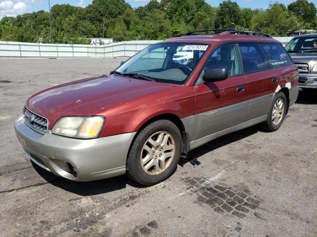 SUBARU OUTBACK 2003 with VIN 4S3BH675337618169 - Photo from auction