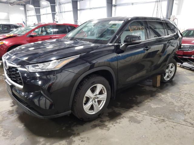 TOYOTA HIGHLANDER 2020 with VIN 5TDCZRBH0LS507749 - Photo from auction