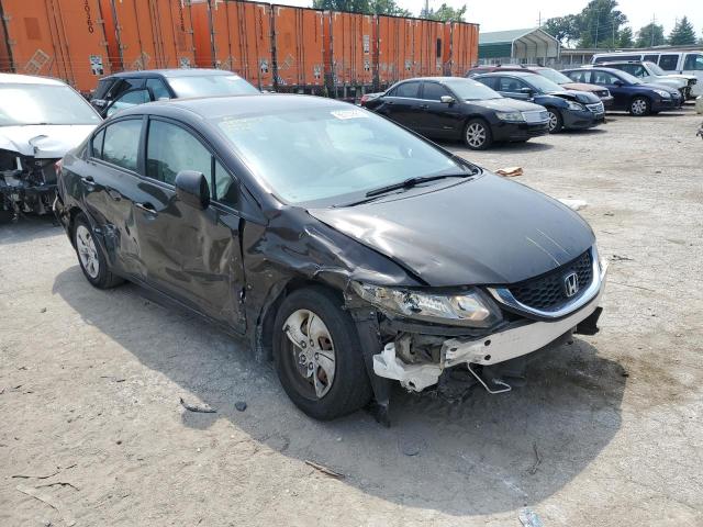 Photo 4 from auction – 2013 HONDA CIVIC LX with VIN 19XFB2F54DE053316