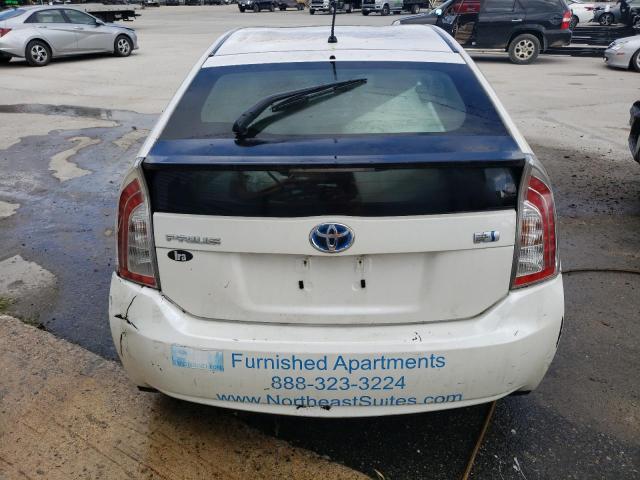 Photo 6 from auction – 2013 TOYOTA PRIUS with VIN JTDKN3DU2D5543982