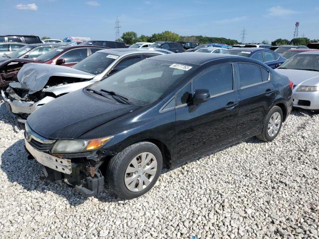 HONDA CIVIC LX 2012 with VIN 19XFB2F58CE058632 - Photo from auction
