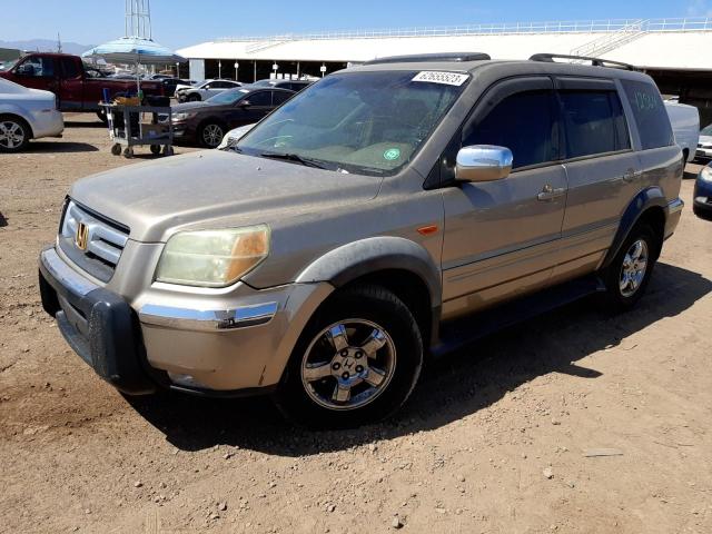 HONDA PILOT EX 2006 with VIN 5FNYF28786B000868 - Photo from auction