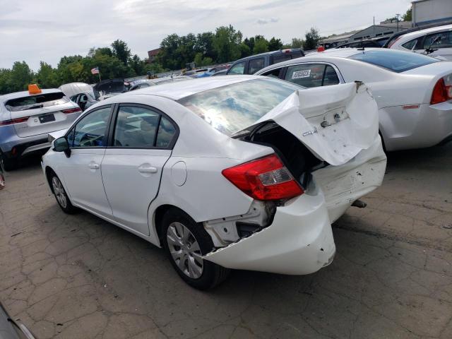 Photo 2 from auction – 2012 HONDA CIVIC LX with VIN 19XFB2F55CE315214