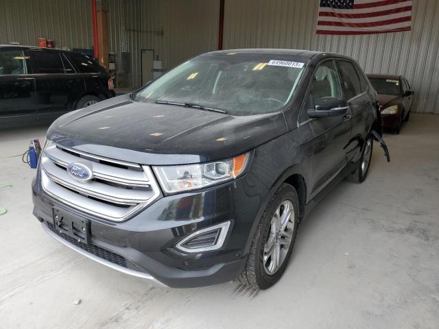 FORD EDGE TITAN 2017 with VIN 2FMPK4K85HBC23174 - Photo from auction