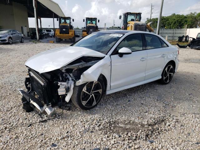 AUDI A3 S-LINE 2020 with VIN WAUJEGFF8LA105455 - Photo from auction