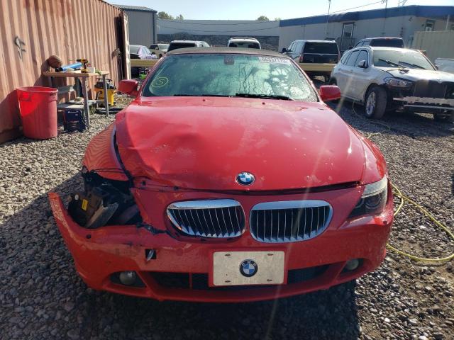 Photo 5 from auction – 2006 BMW 650 I with VIN WBAEK13476CN76161