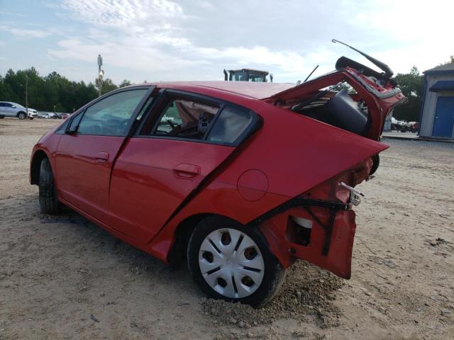 Photo 2 from auction – 2013 HONDA INSIGHT LX with VIN JHMZE2H59DS001192