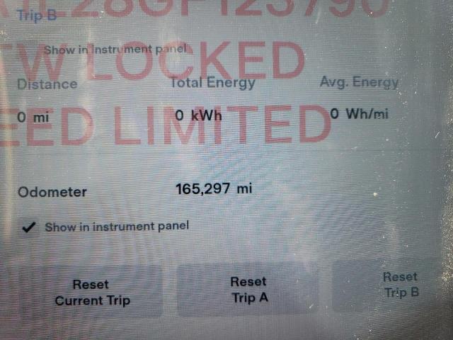 Photo 9 from auction – 2016 TESLA MODEL S with VIN 5YJSA1E28GF123790