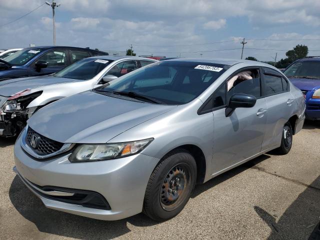 HONDA CIVIC LX 2015 with VIN 19XFB2E57FE047398 - Photo from auction