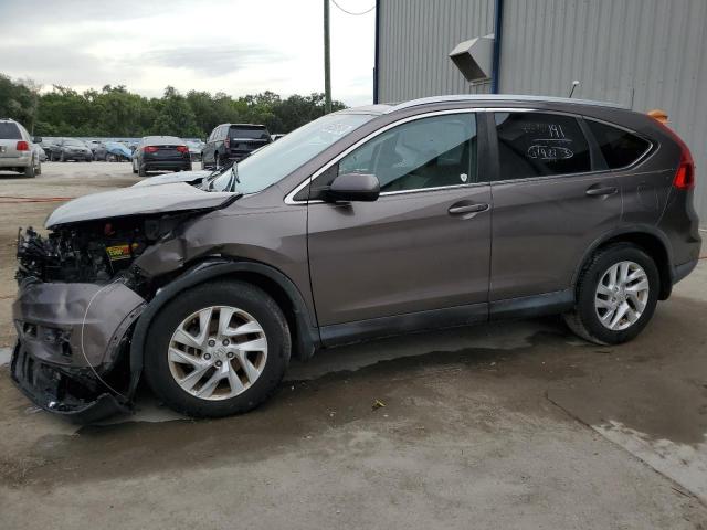 HONDA CR-V EXL 2015 with VIN 2HKRM3H75FH557139 - Photo from auction