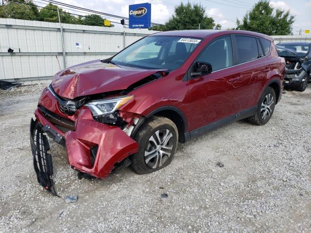 TOYOTA RAV4 LE 2018 with VIN 2T3BFREV9JW711239 - Photo from auction