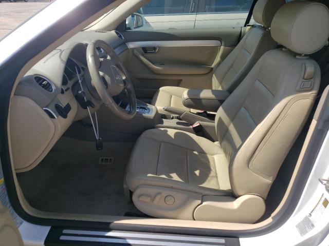 Photo 7 from auction – 2008 AUDI A4 2.0T CA with VIN WAUAF48H28K009980