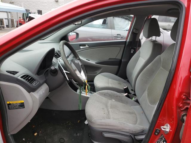 Photo 7 from auction – 2012 HYUNDAI ACCENT GLS with VIN KMHCT4AE3CU132782