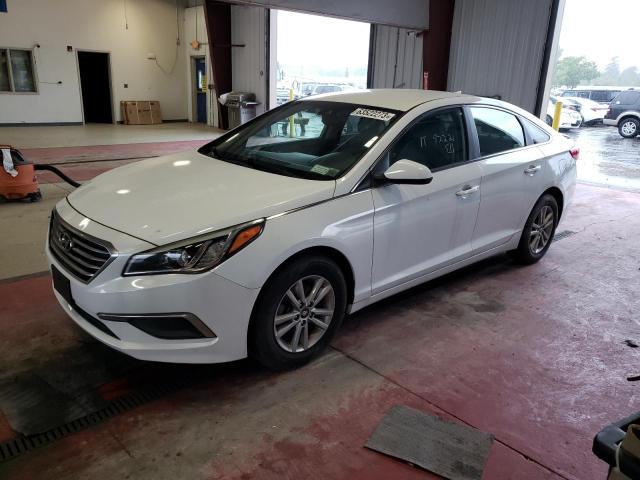HYUNDAI SONATA SE 2016 with VIN 5NPE24AF9GH261487 - Photo from auction