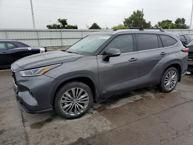 TOYOTA HIGHLANDER 2021 with VIN 5TDEBRCH3MS056961 - Photo from auction