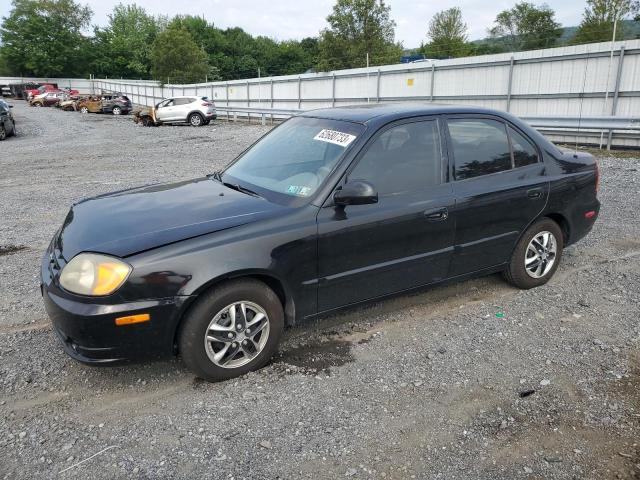 HYUNDAI ACCENT 2005 with VIN KMHCG45C55U657696 - Photo from auction