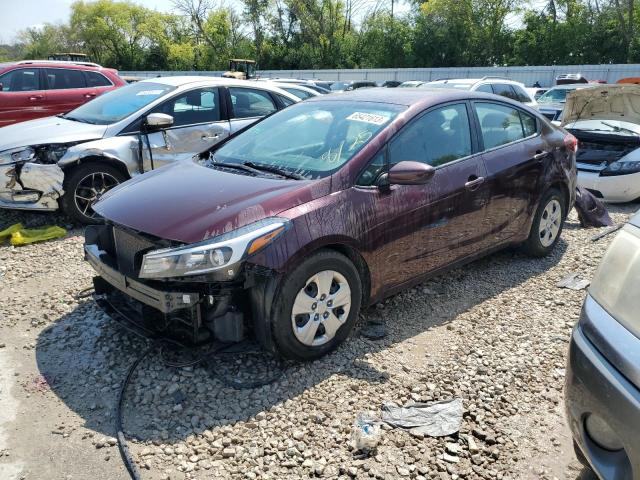 KIA FORTE LX 2017 with VIN 3KPFL4A75HE138091 - Photo from auction