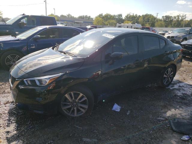NISSAN VERSA SV 2022 with VIN 3N1CN8EV0NL821548 - Photo from auction