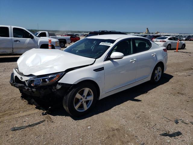 KIA OPTIMA LX 2014 with VIN KNAGM4A75E5483093 - Photo from auction