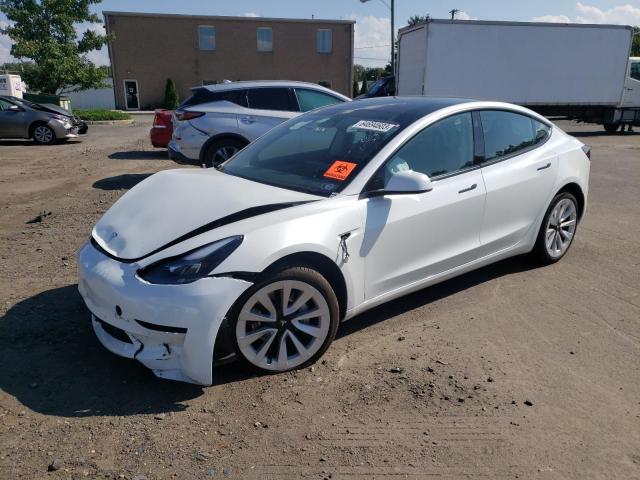 TESLA MODEL 3 2022 with VIN 5YJ3E1EA4NF369913 - Photo from auction