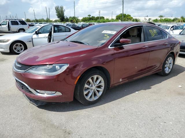CHRYSLER 200 C 2015 with VIN 1C3CCCCG5FN627517 - Photo from auction