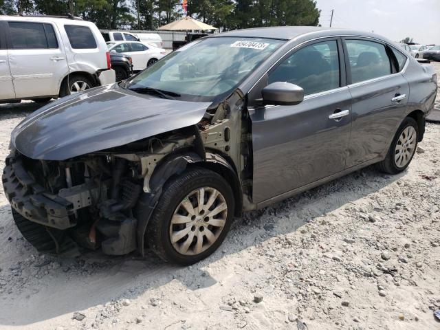 NISSAN SENTRA S 2017 with VIN 3N1AB7AP1HY215510 - Photo from auction