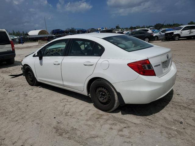 Photo 2 from auction – 2012 HONDA CIVIC LX with VIN 19XFB2F5XCE106129