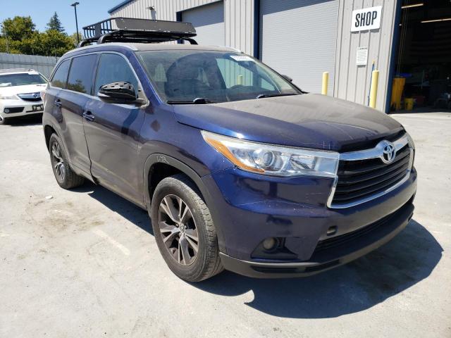 Photo 4 from auction – 2016 TOYOTA HIGHLANDER with VIN 5TDJKRFH8GS311425