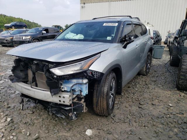 TOYOTA HIGHLANDER 2022 with VIN 5TDGBRCH6NS558745 - Photo from auction