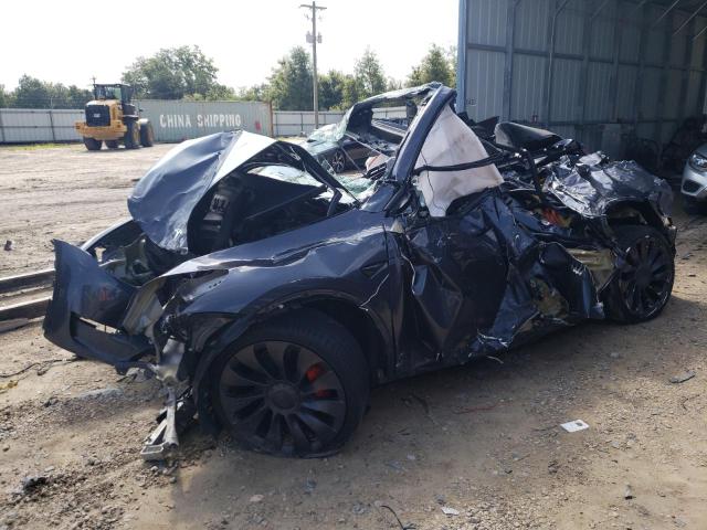 TESLA MODEL Y 2021 مع رقم تعريف المركبة 5YJYGDEF5MF248982 - صورة من المزاد