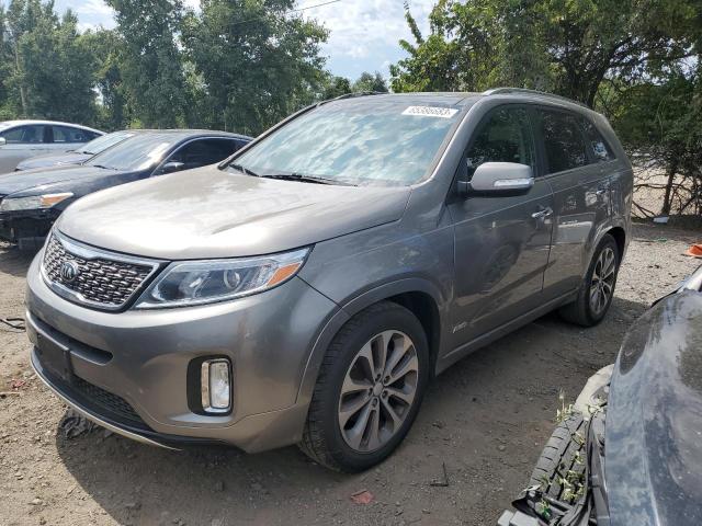 KIA SORENTO SX 2015 with VIN 5XYKWDA79FG614137 - Photo from auction