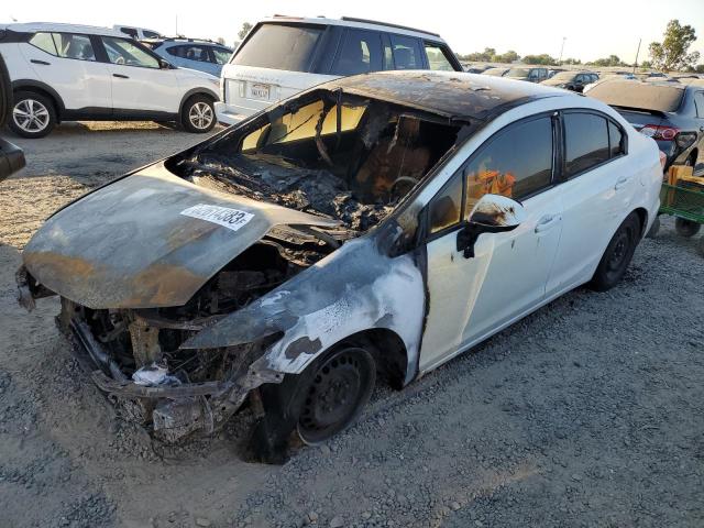 HONDA CIVIC LX 2013 with VIN 19XFB2F53DE237002 - Photo from auction