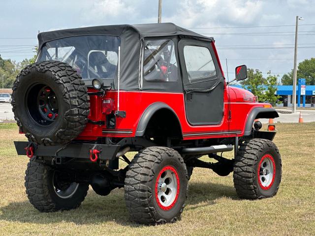 Photo 4 from auction – 1985 JEEP JEEP CJ7 with VIN 1JCCF87A3FT072633