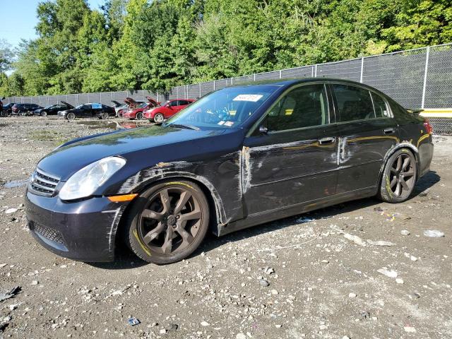 INFINITI G35 2006 with VIN JNKCV51E76M510366 - Photo from auction