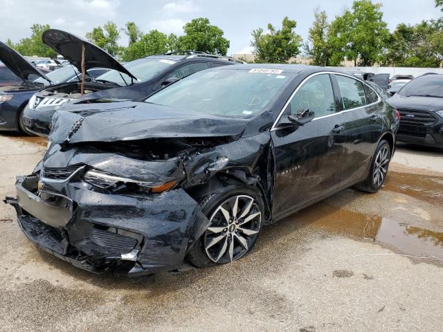 CHEVROLET MALIBU LT 2018 with VIN 1G1ZD5ST0JF293616 - Photo from auction