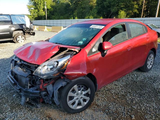 KIA RIO LX 2017 with VIN KNADM4A32H6017216 - Photo from auction