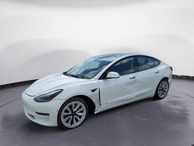 TESLA MODEL 3 2022 with VIN 5YJ3E1EAXNF289063 - Photo from auction